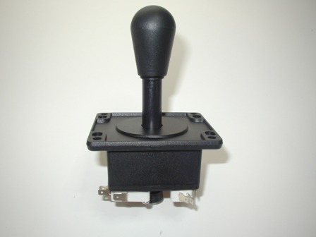 4 Or 8 Way Joystick (Happ Imitation) (Black Grip) : Rugged Nylon & Steel Construction, Spring Return To Center, Good For Metal Or Wood Control Panels, Change From 4 Way To 8 Way By Flipping Over Actuator $10.99
